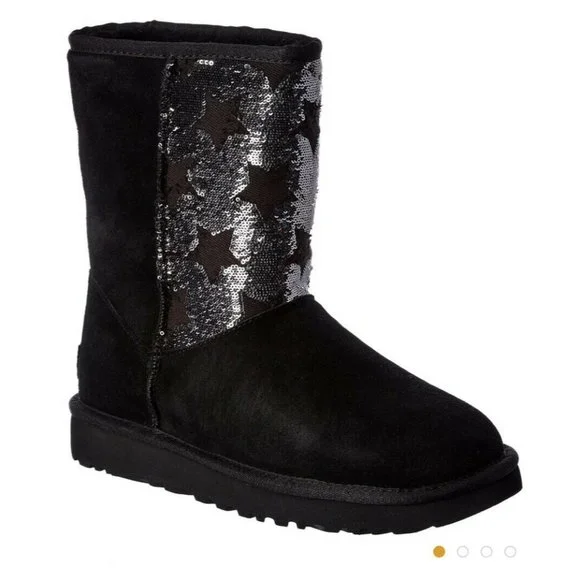 Ugg Australia Ugg Classic Sequin Stars Short Boot UGG Shoes Nib